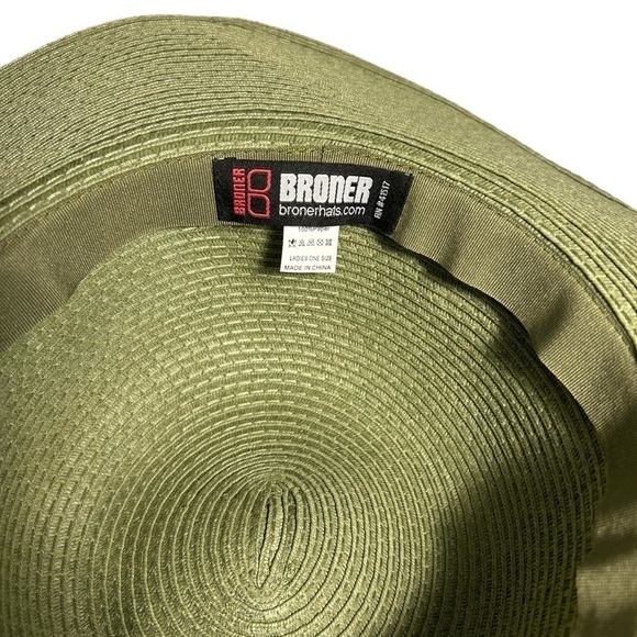 Broner Calypso Wide Brim Sunshade Floppy Embellishished Hat - Picture 3 of 12